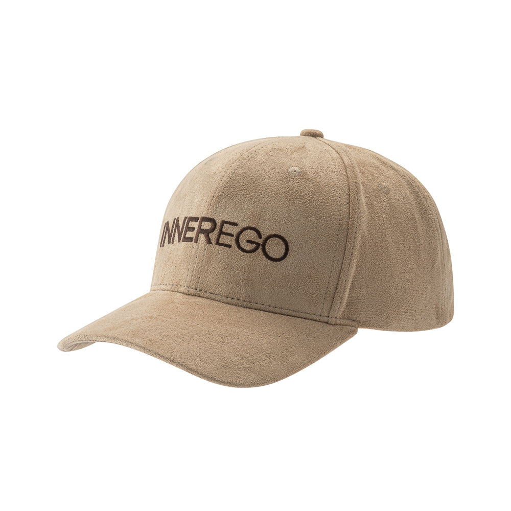 Embroidered Logo Suede Caps