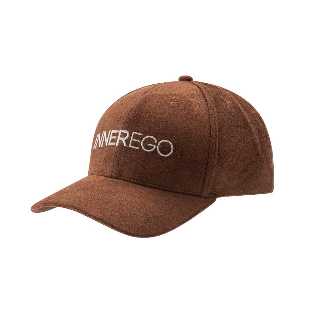 Embroidered Logo Suede Caps