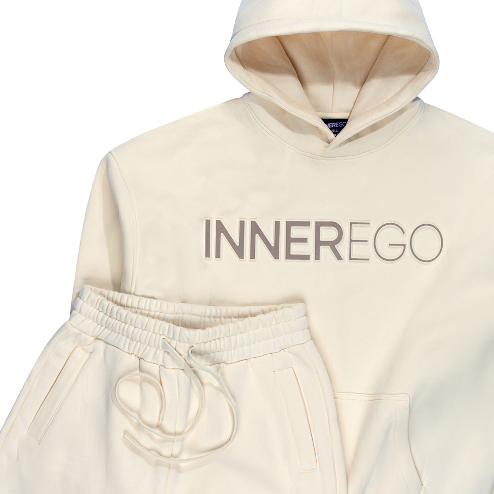 Hoodie & Joggers Set - Inner Crème