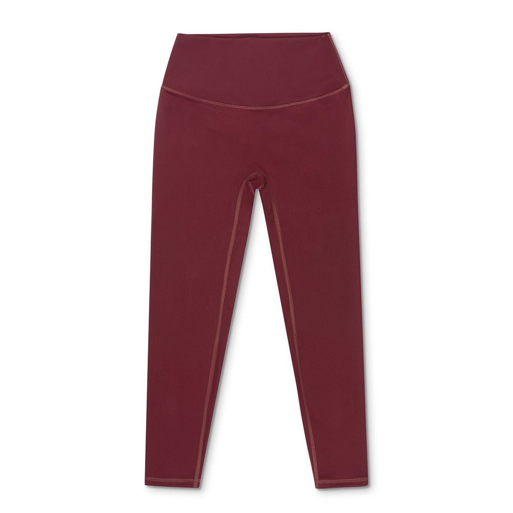 Rouge red INNER EGO logo sculpting flex-set leggings - activewear