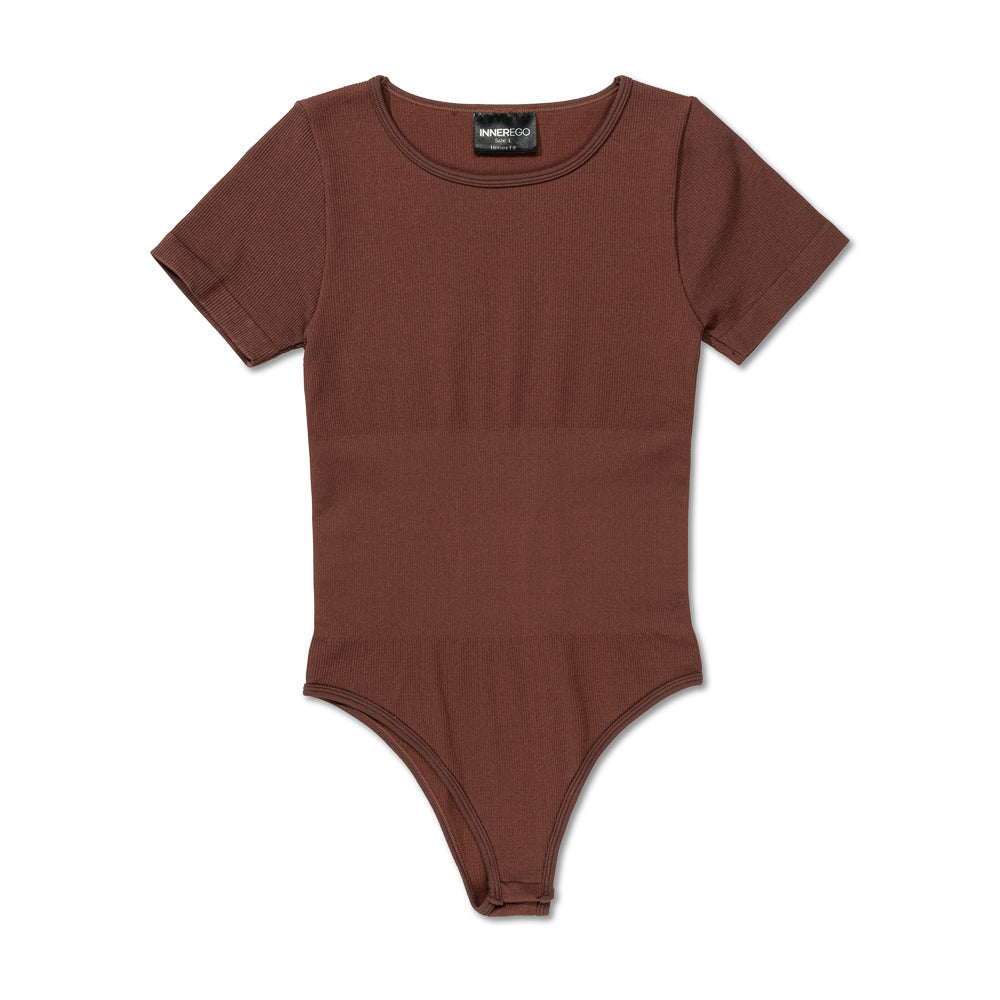 Ribbed Seamless Bodysuit