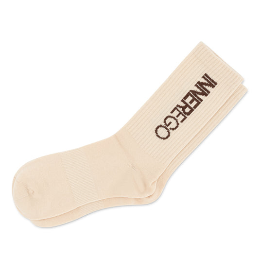 Signature logo crew socks - premium accessories INNER EGO